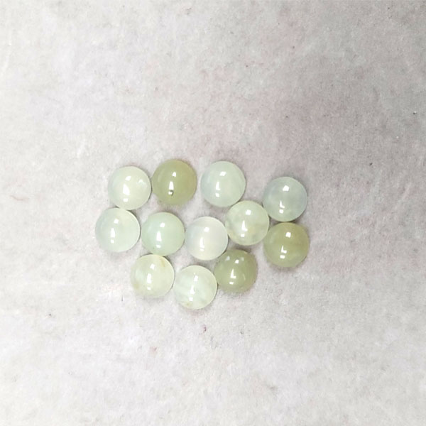 8MM ROUND CABOCHON NEW JADE(10PCS/BAG)